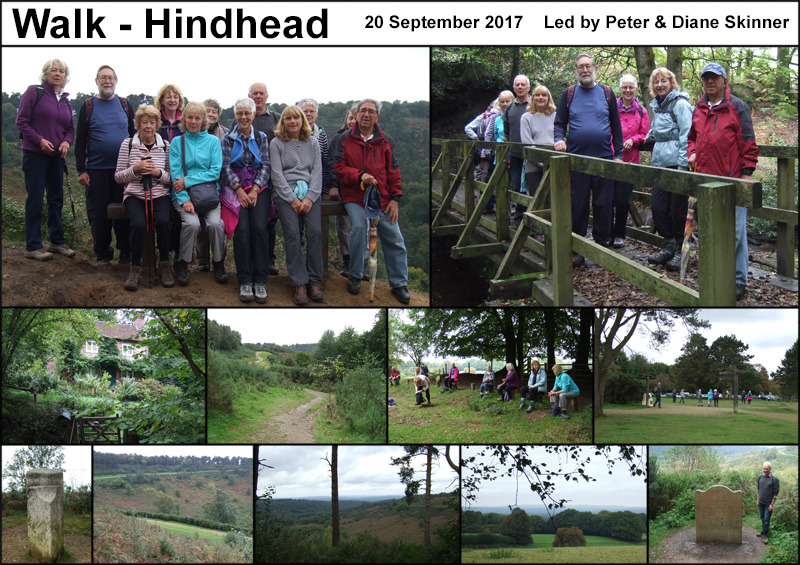 Walk - Hindhead - Wednesday 20th September 2017